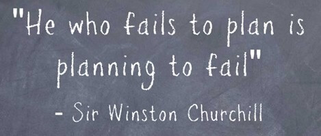 failing to plan is planning to fail winston churchill