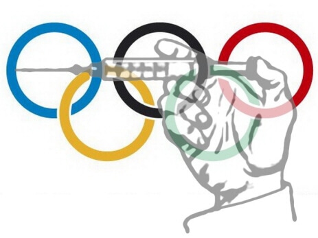 olympic rings steroids syringe