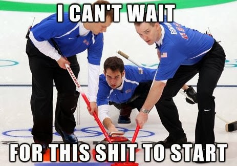 winter olympics curling boring