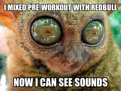 pre workout meme