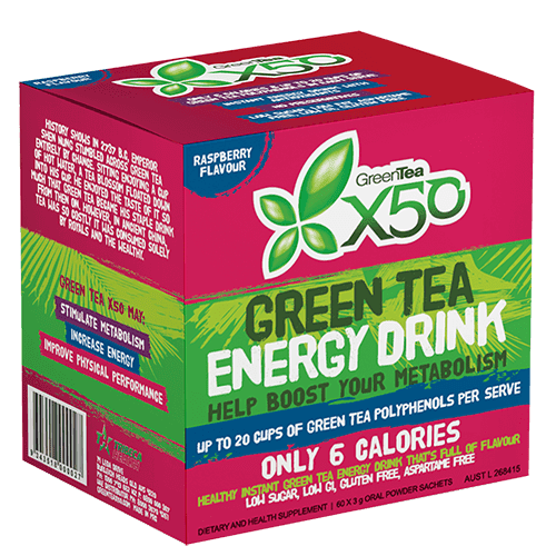 X50 Green Tea 60 Serves Natural Weapon Nutrition