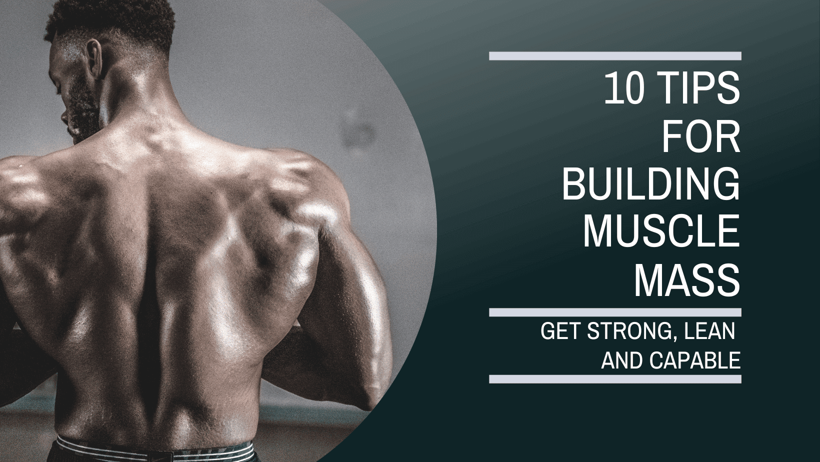 10 Tips For Building Muscle Mass Nutriwise Nutrition