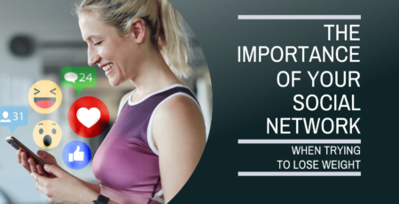 importance of social network when losing weight